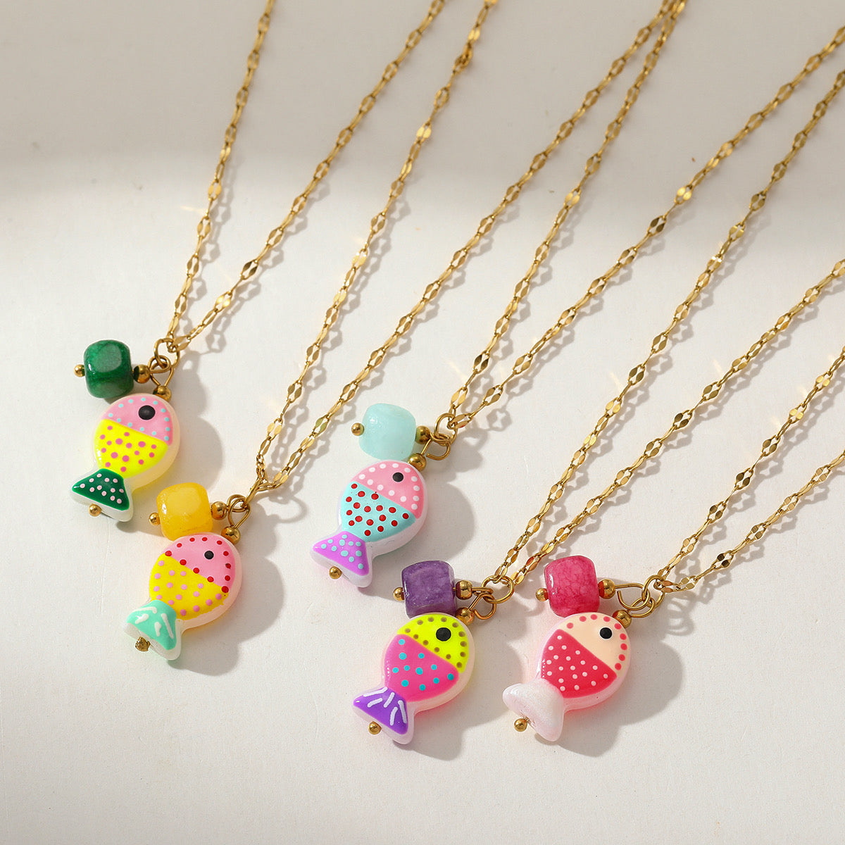 COLLAR AVE MARINO- AMARILLO