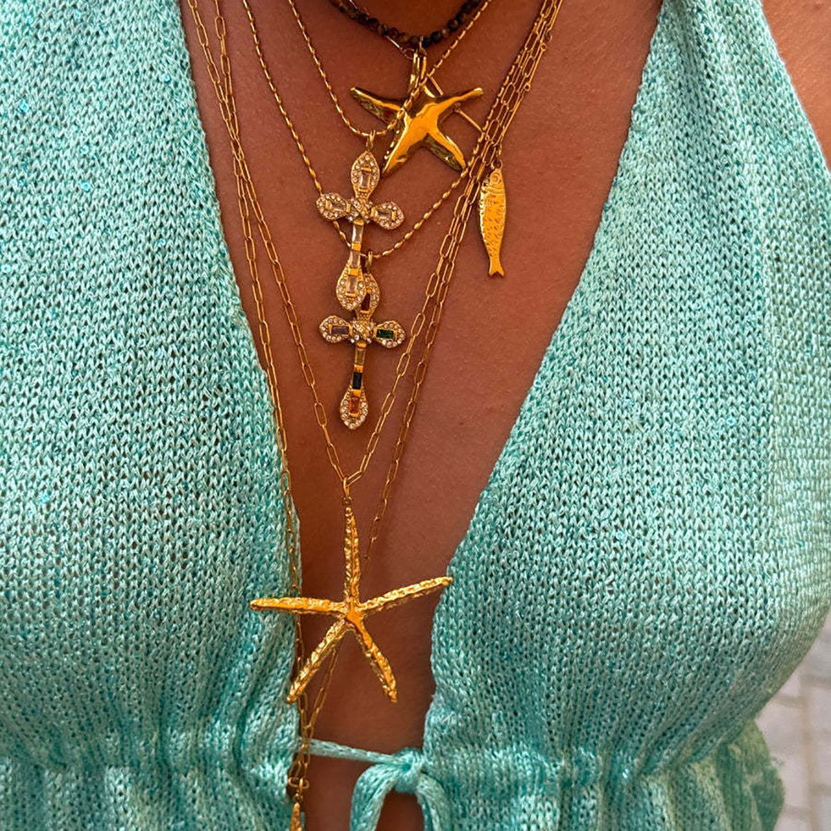 COLLAR ESTRELLA BRILLANTE