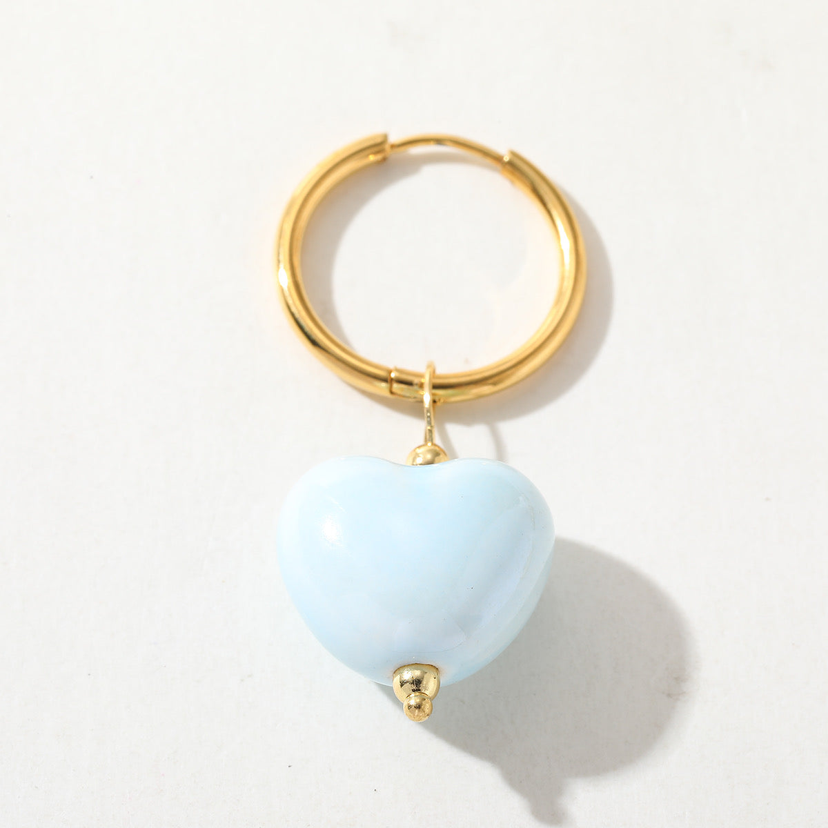 PENDIENTES CORAZON DE LUZ