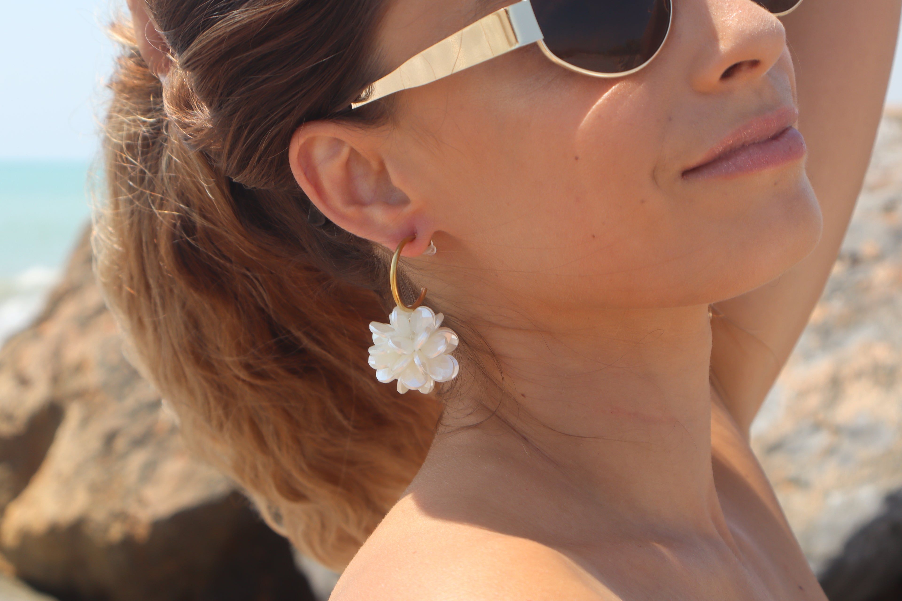 Pendientes Flor Radiante