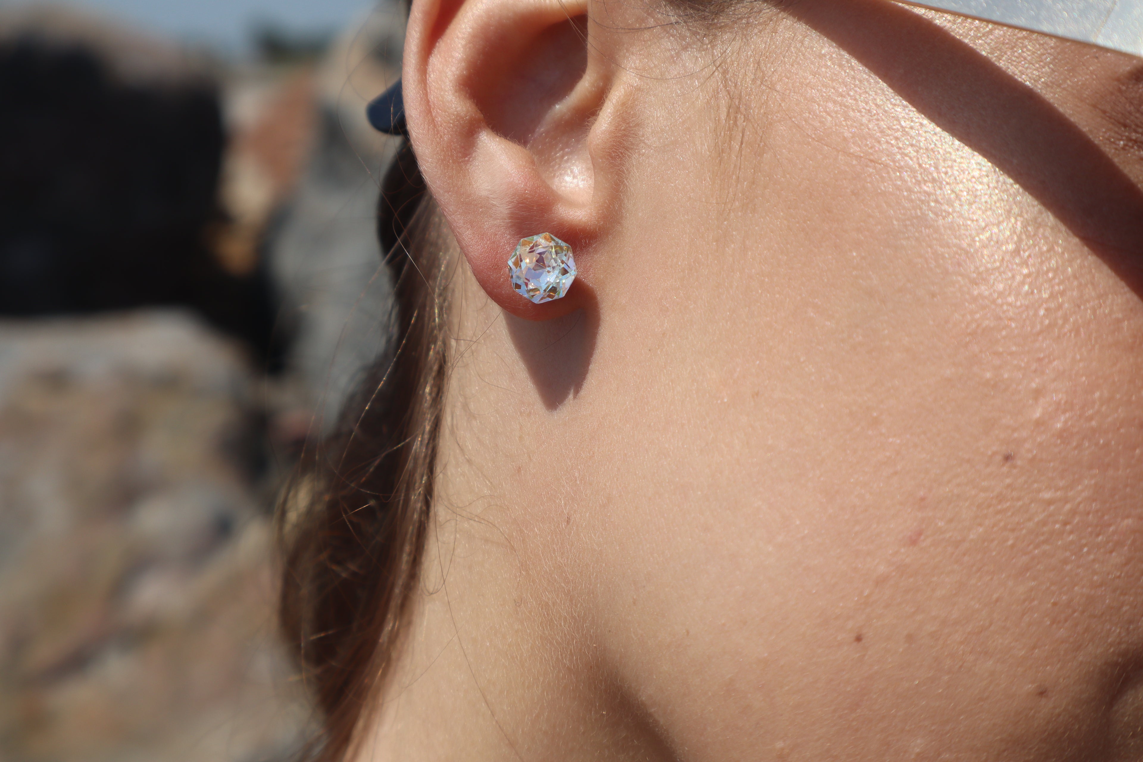 Pendientes Perla Brillante