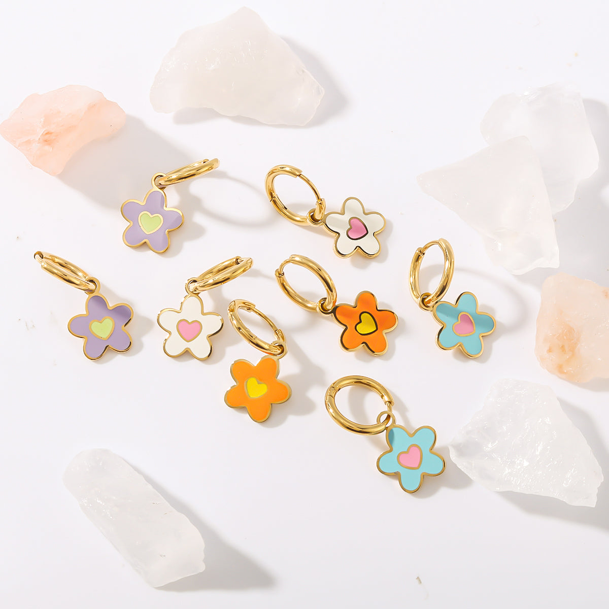 Pendientes Flor De mar