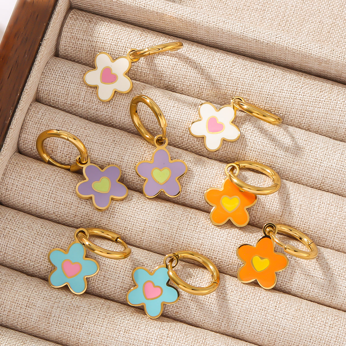 Pendientes Flor De mar