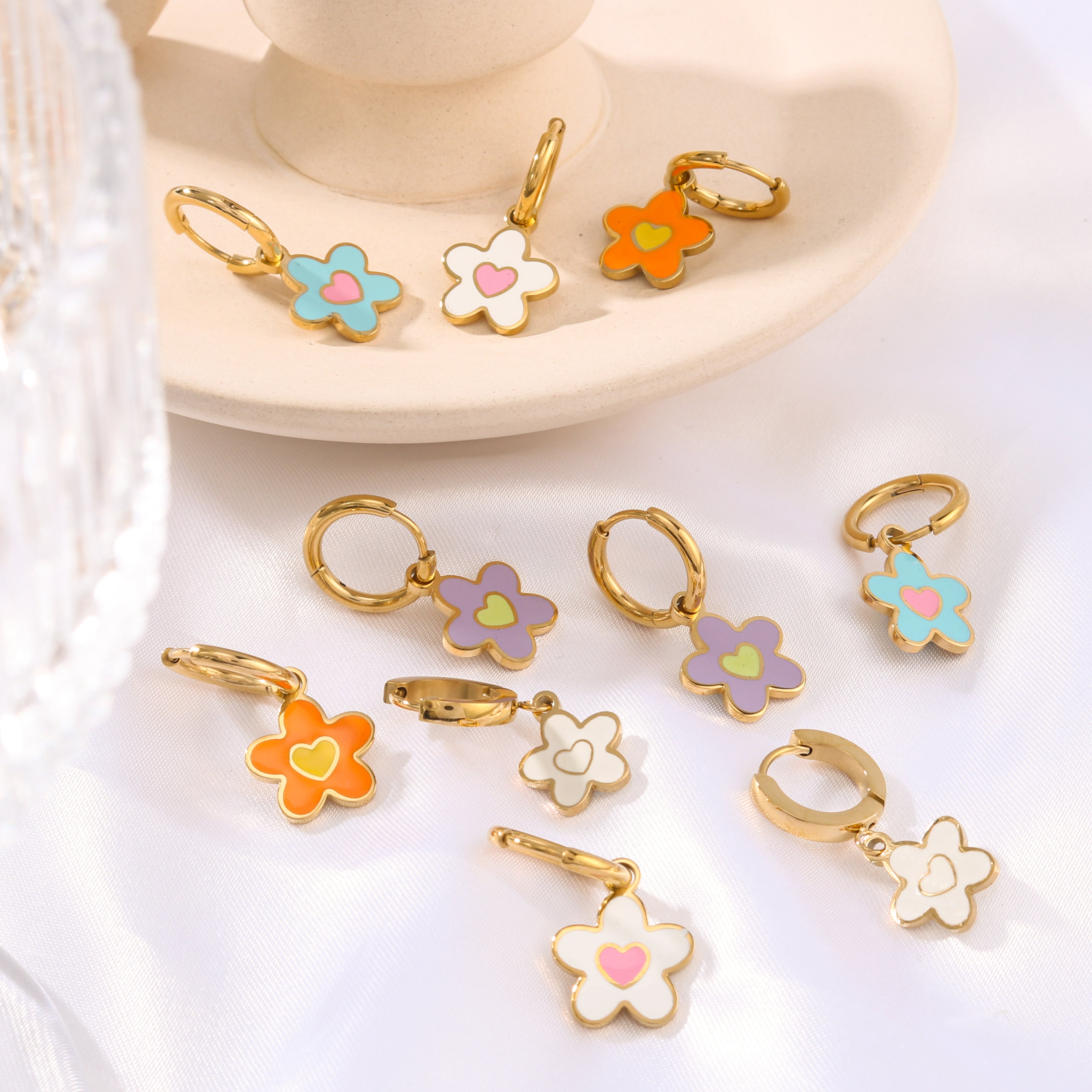 Pendientes Flor De mar