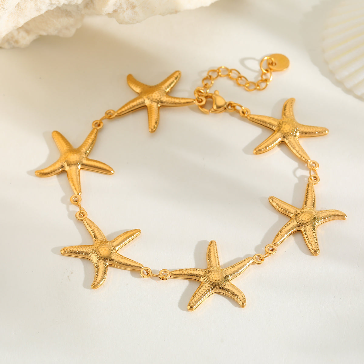 Conjunto Estrella Dorada - Collar y Pulsera