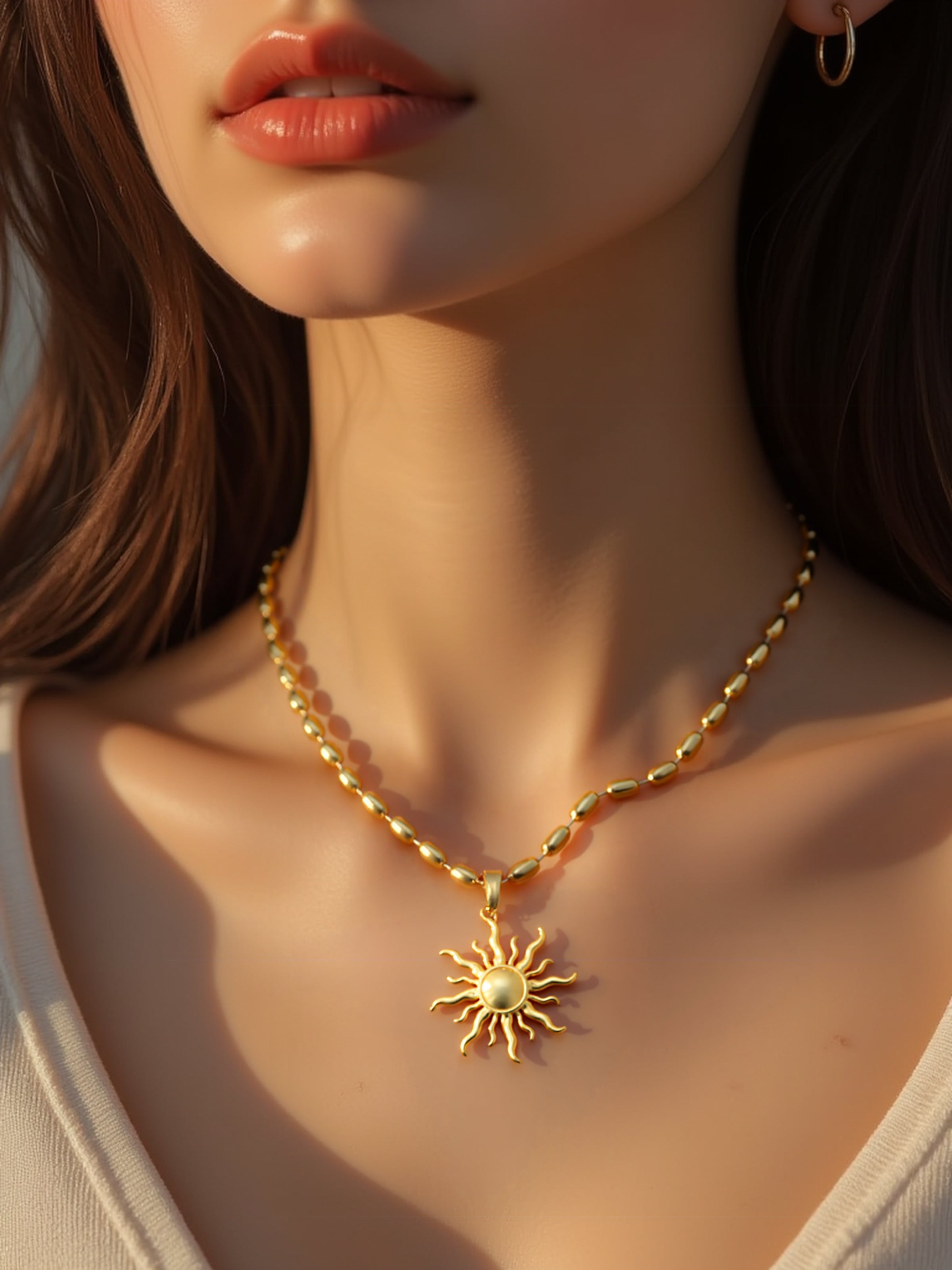 Collar Sol Brillante