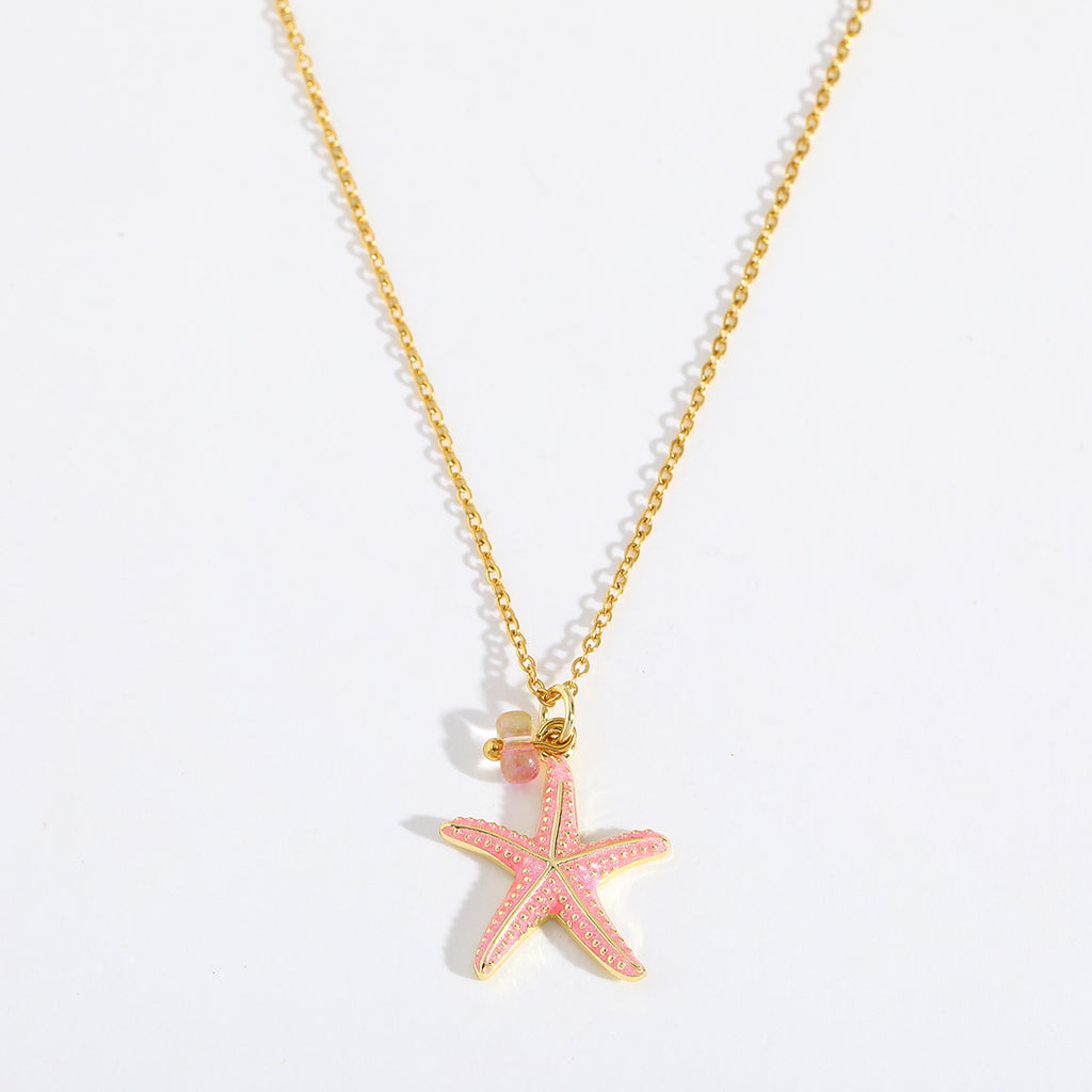 Collar Estrella Marina - Rosa