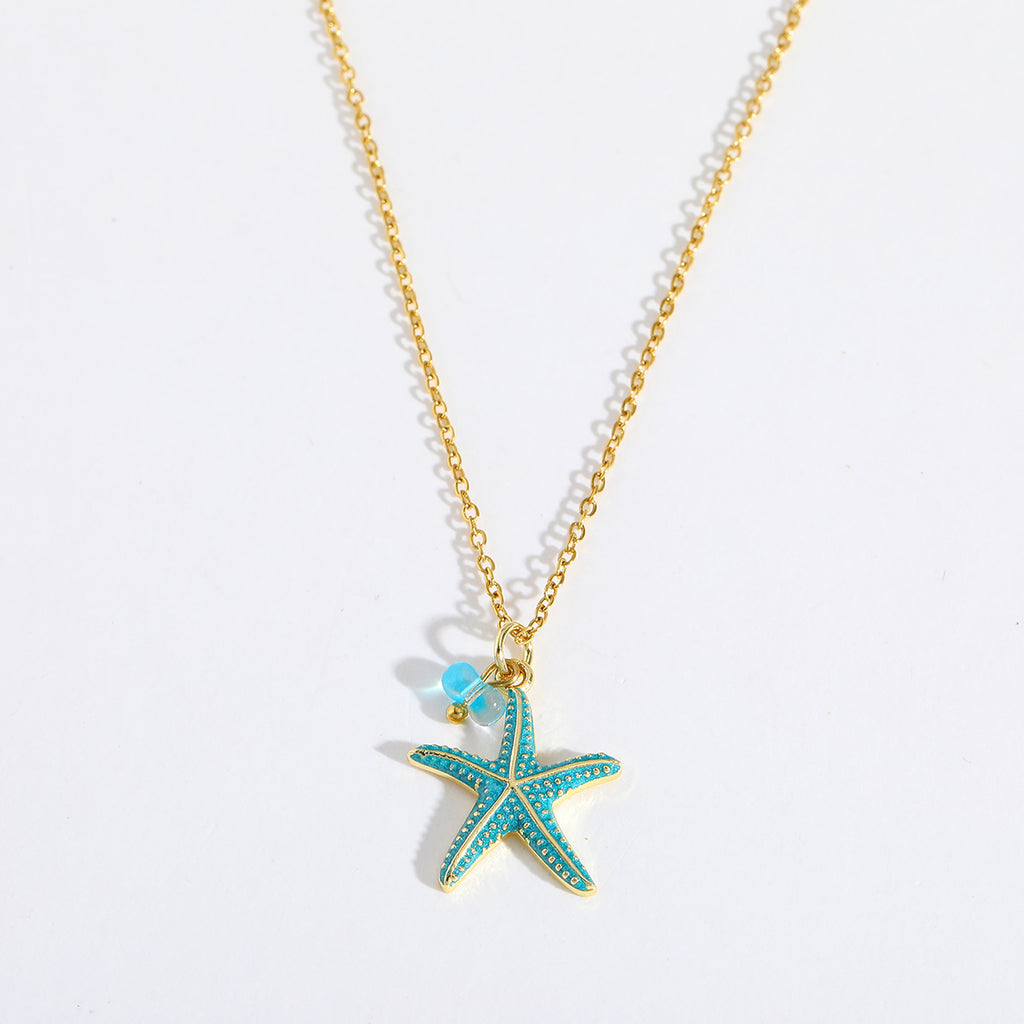 Collar Estrella Marina - Azul